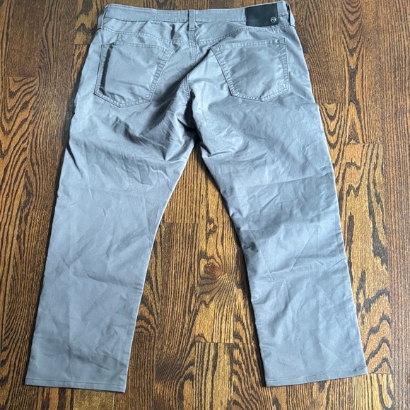 AG Adriano Goldschmied Men's Gray Slim Jeans - Picture 6 of 10